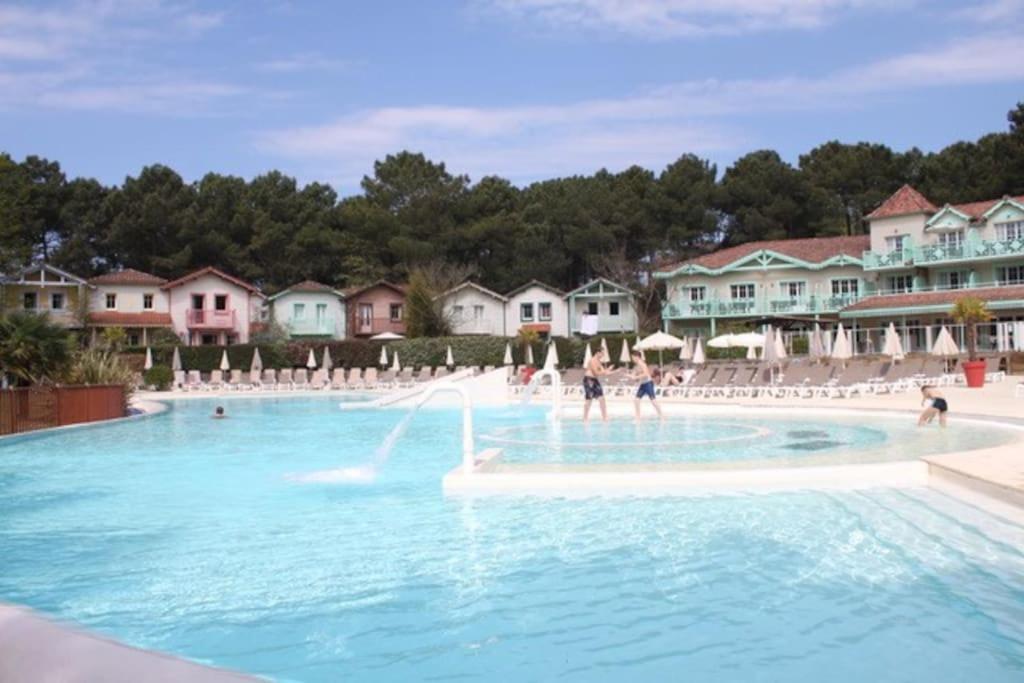 Appart' Dans Les Pins, Ocean, Lac, Piscine Лакано Экстерьер фото